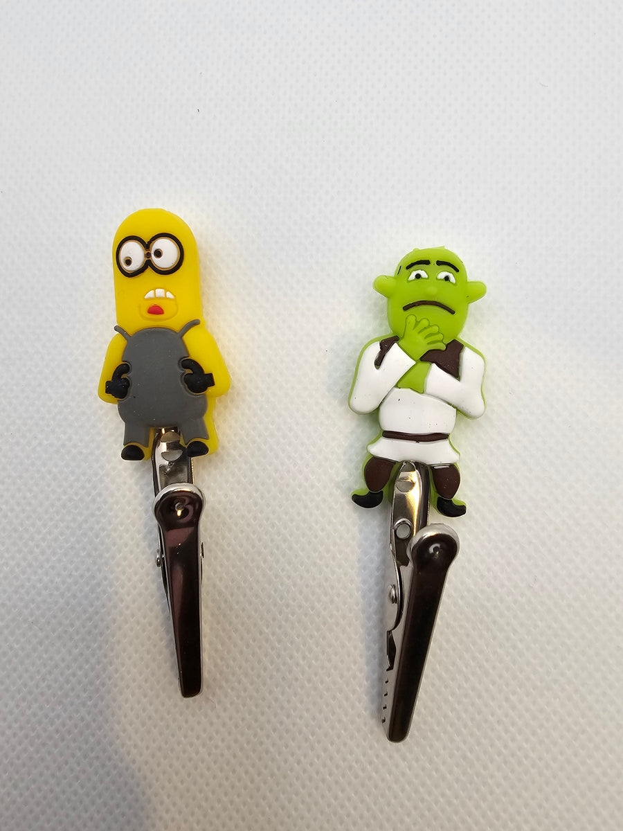 Roach Clips - 2 Pack (Minion & Shrek)