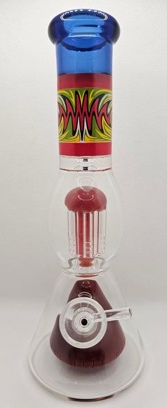 Trippy Red Water Pipe