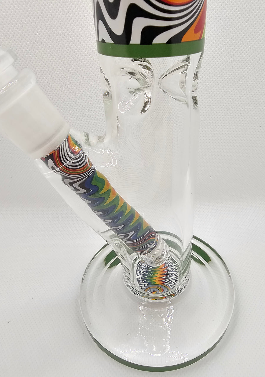 Multi-Colored Trippy Water Pipe