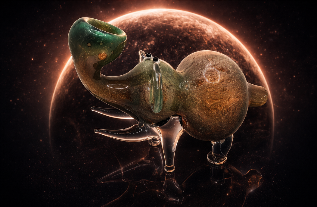 Elephant Hand Pipe